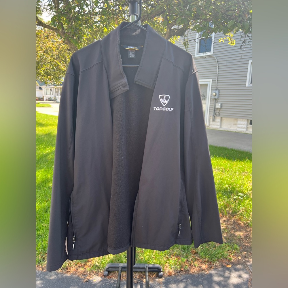 Topgolf Black Softshell Jacket – Size XL